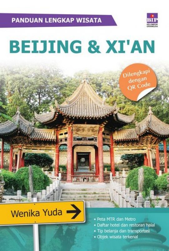 Cover Buku Panduan Lengkap Wisata Beijing & Xi an