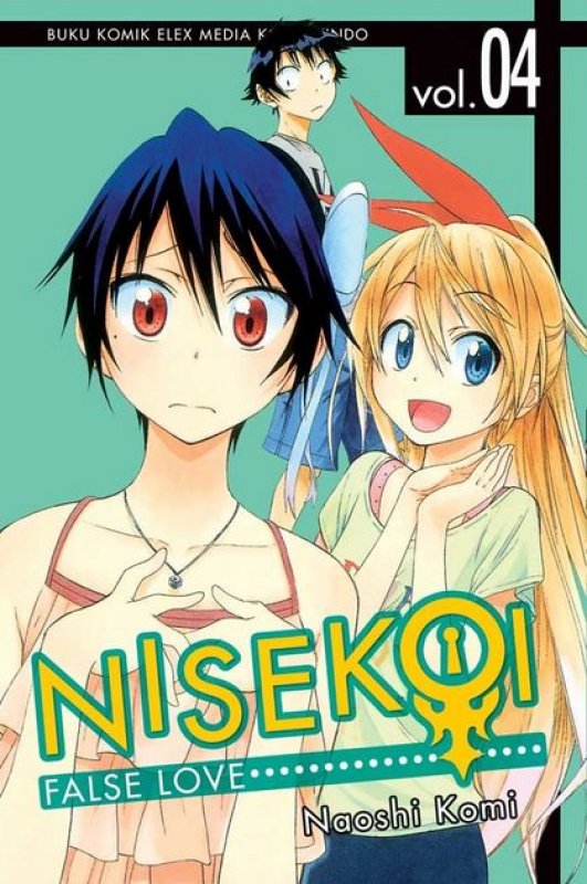 Cover Buku Nisekoi : False Love 4