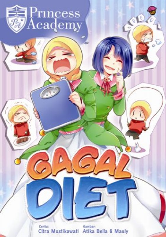Cover Buku Komik Princess Academy: Gagal Diet