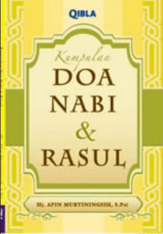 Cover Buku Kumpulan Doa Nabi & Rasul (Disc 50%)