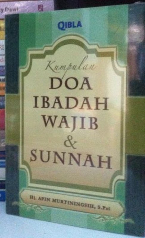 Cover Buku Kumpulan Doa Ibadah Wajib dan Sunnah (Ramadhan_2017)