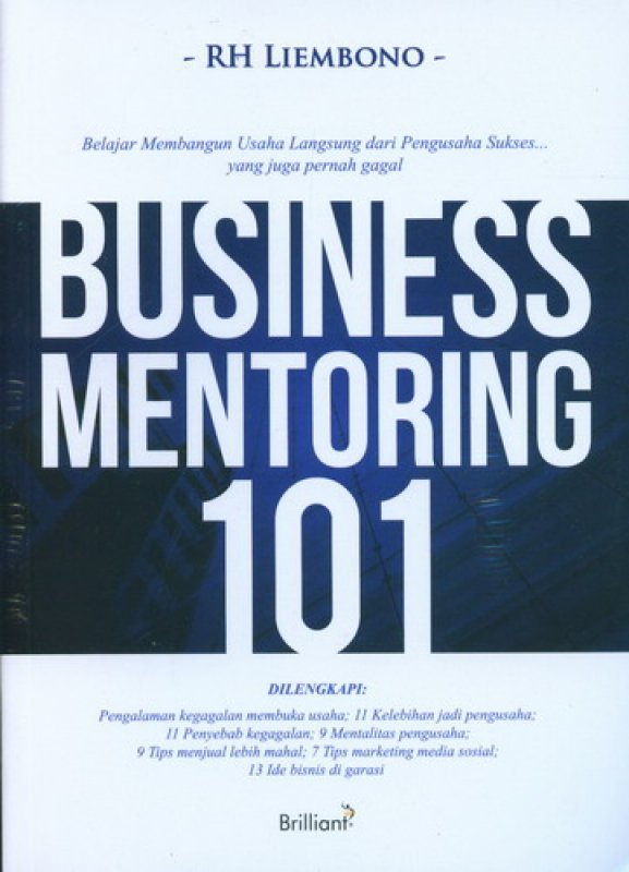 Cover Buku Business Mentoring 101