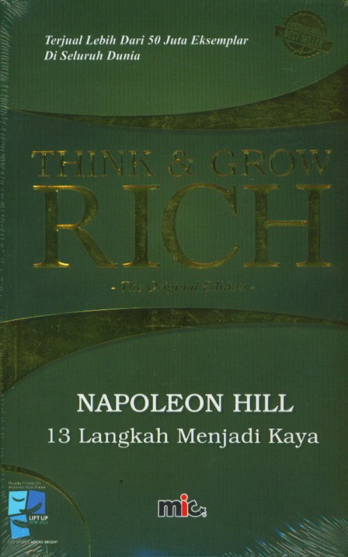 Cover Buku Think & Grow Rich [Soft Cover]