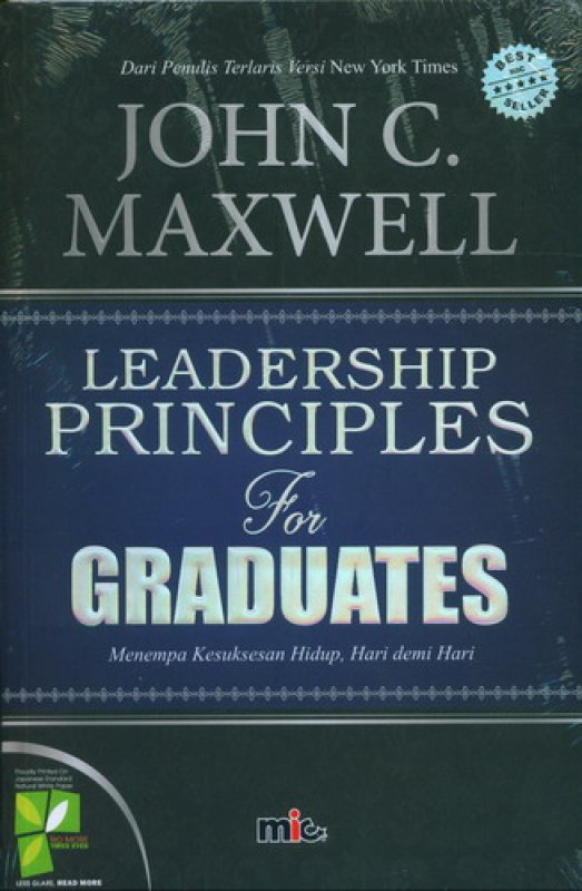 Cover Buku Leadership Principles For Graduates