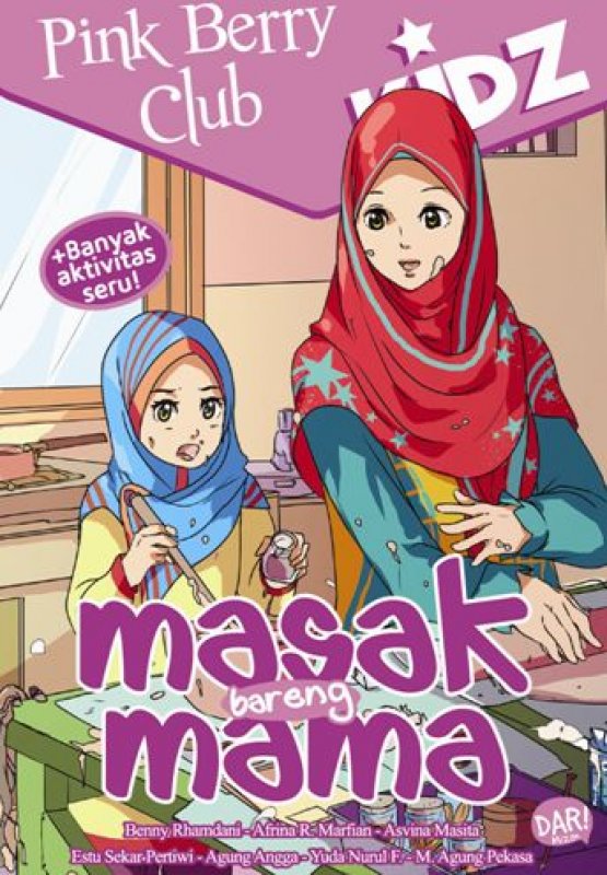 Cover Buku Pbc Kidz #1: Masak Bareng Mama