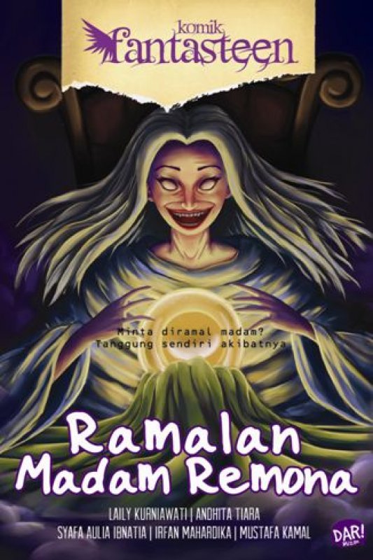 Cover Buku Komik Fantasteen Ramalan Madam Remona