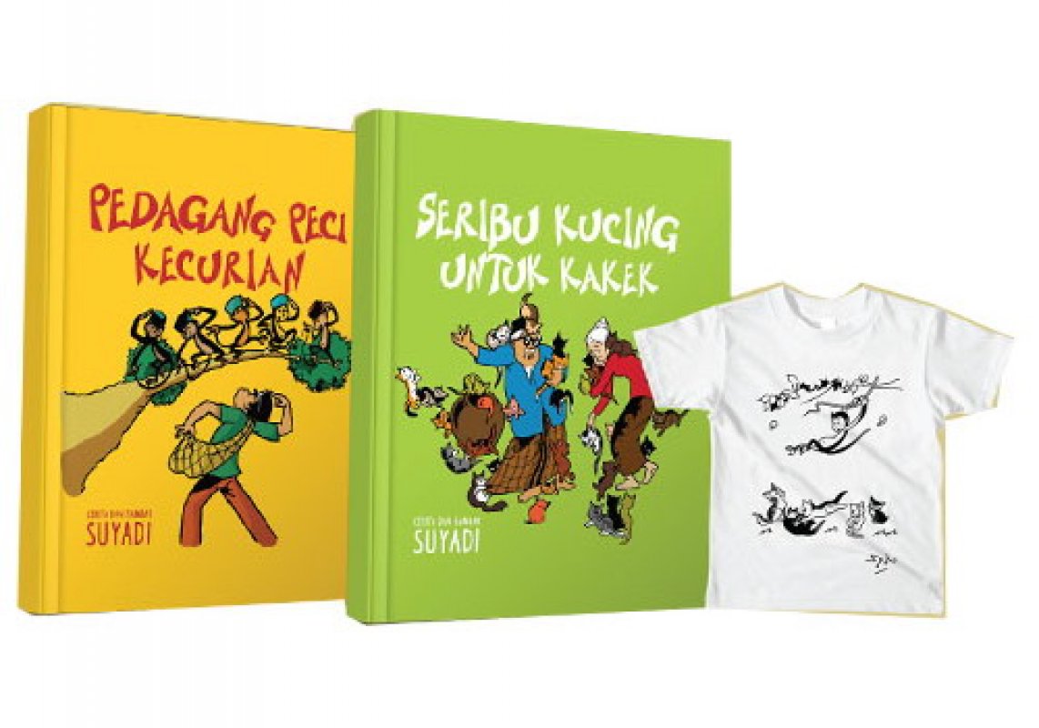 Cover Buku Paket Karya Legendaris Suyadi [Bonus T-Shirt Anak]