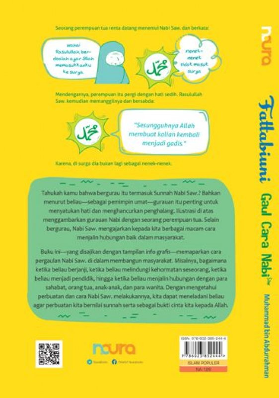 Cover Belakang Buku Fattabiuni #3: Gaul Cara Nabi