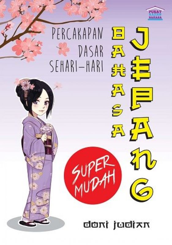 Cover Buku Percakapan Dasar Bahasa Jepang Sehari-hari