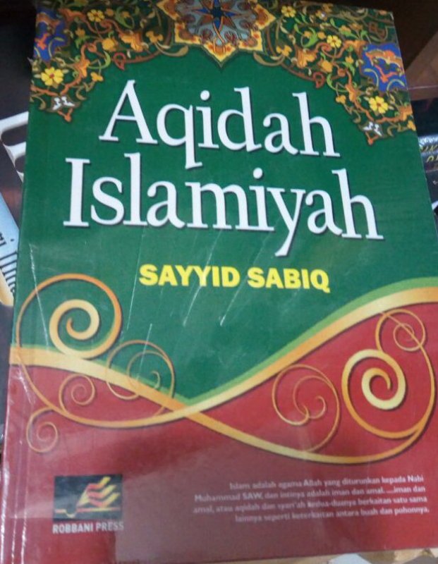 Cover Buku Aqidah Islamiyah (Hard Cover)