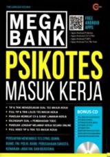 MEGA BANK PSIKOTES MASUK KERJA + Bonus CD (Promo Best Book)
