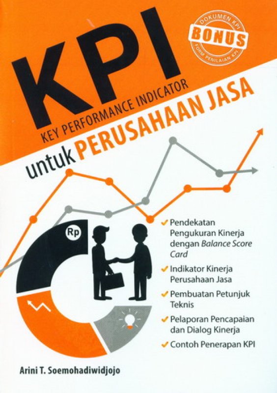 Cover Buku KPI untuk Perusahaan Jasa