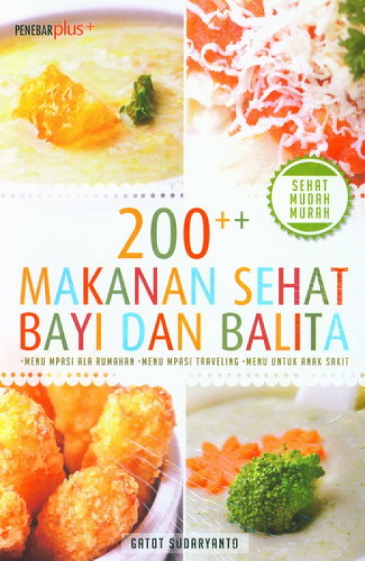 Cover Buku 200++ Makanan Sehat Bayi dan Balita