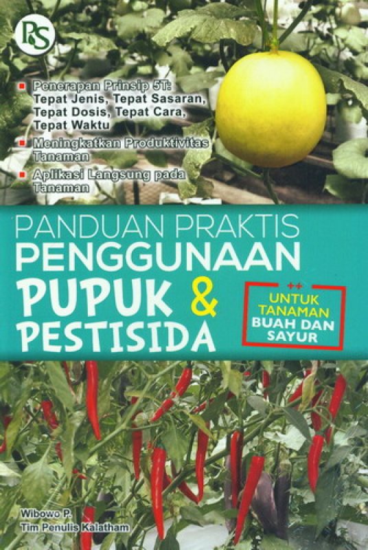 Cover Buku Panduan Praktis Penggunaan Pupuk & Pestisida