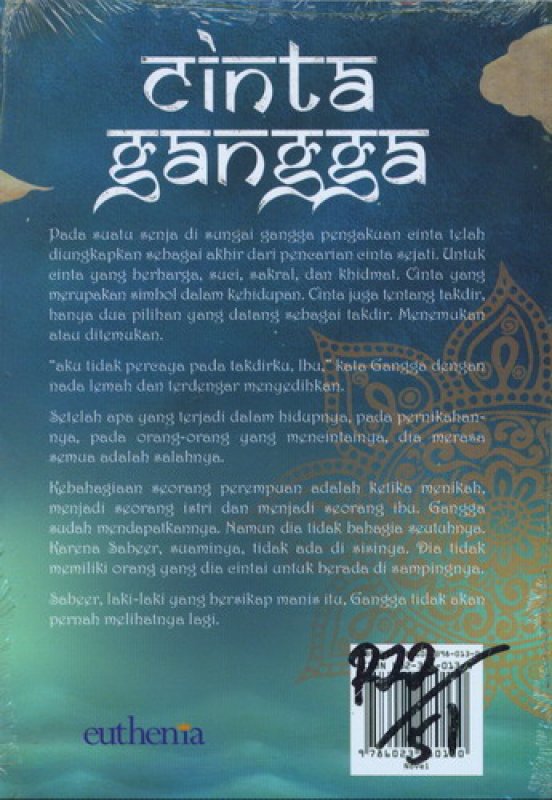 Cover Cinta Gangga [Novel India]