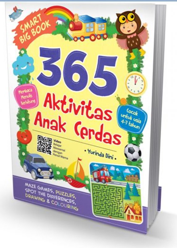 Cover Buku Smart Big Book 365 Aktivitas Anak cerdas (Promo Best Book)