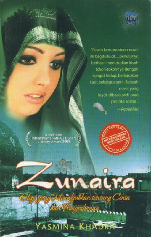 Cover Buku Zunaira: Elegi yang Menakjubkan tentang Cinta dan Perjuangan