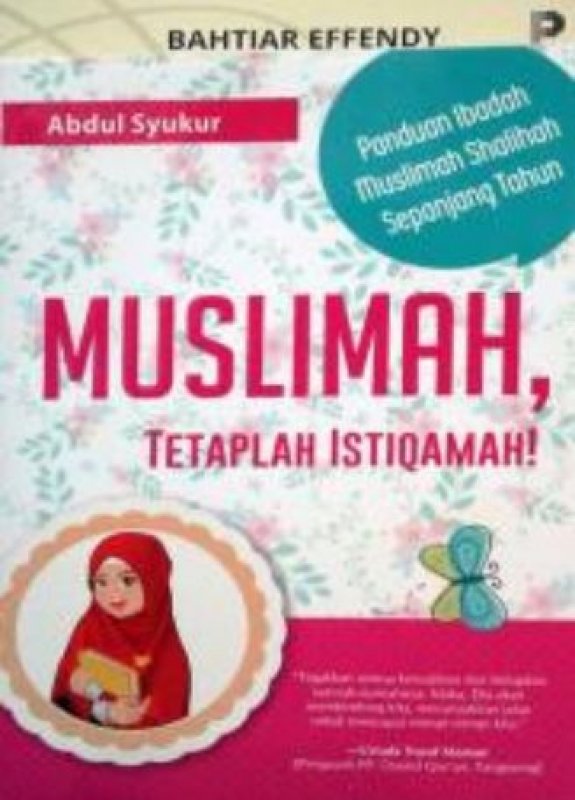 Cover Buku Muslimah Tetap Istiqamah: Panduan Ibadah Muslimah Shalihah Sepanjang Tahun
