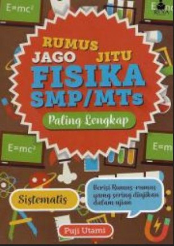 Cover Buku Rumus Jitu Jago Fisika SMP/ MTs Paling Lengkap