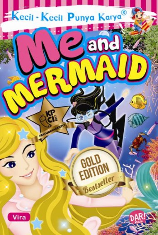Cover Buku Kkpk: Me And Mermaid-New (Fresh Stock)