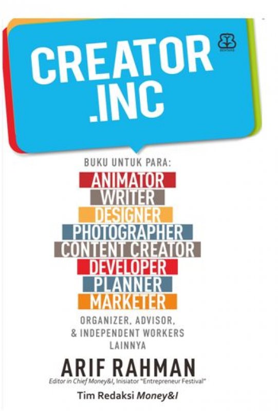 Cover Buku Creator .Inc