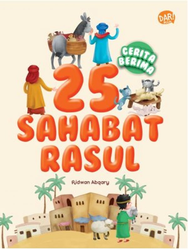 Cover Buku KKM: 25 CERITA BERIMA SAHABAT RASUL