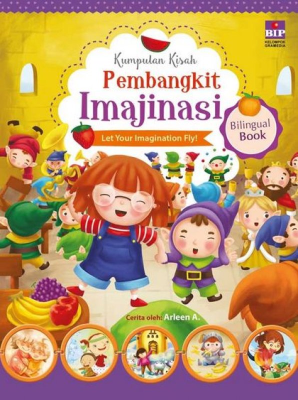Cover Buku Kumpulan Kisah Pembangkit Imajinasi