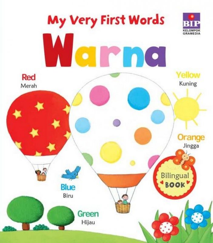 Cover Buku My Very First Words : Warna