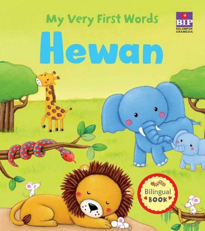 Cover Buku My Very First Words : Hewan
