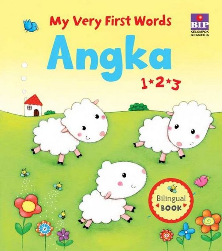 Cover Buku My Very First Words : Angka