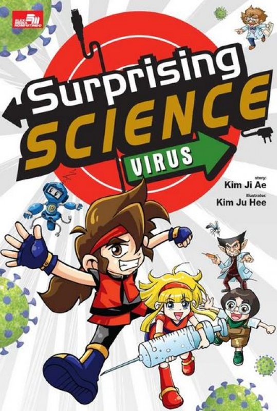 Cover Buku Surprising Science: Virus
