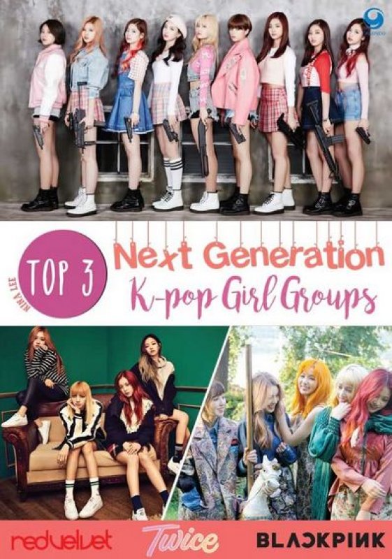 Cover Buku Top 3 Next Generation K-Pop Girl Groups
