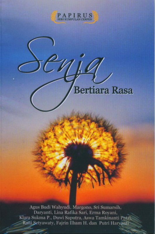 Cover Senja Bertiara Rasa