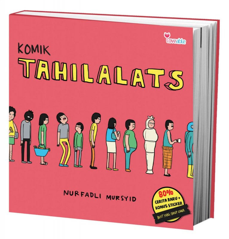 Cover Buku Komik Tahilalats (Edisi Spesial TTD+Topi+Sticker)