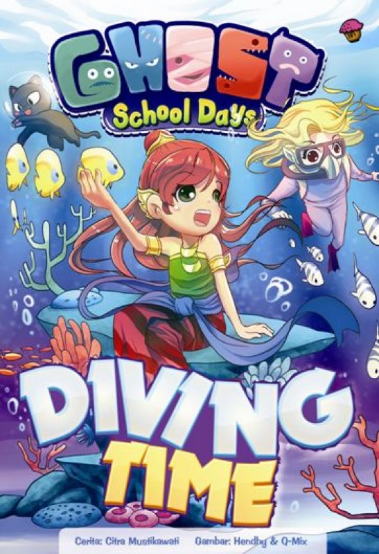 Cover Buku Ghost School Days: Diving Time