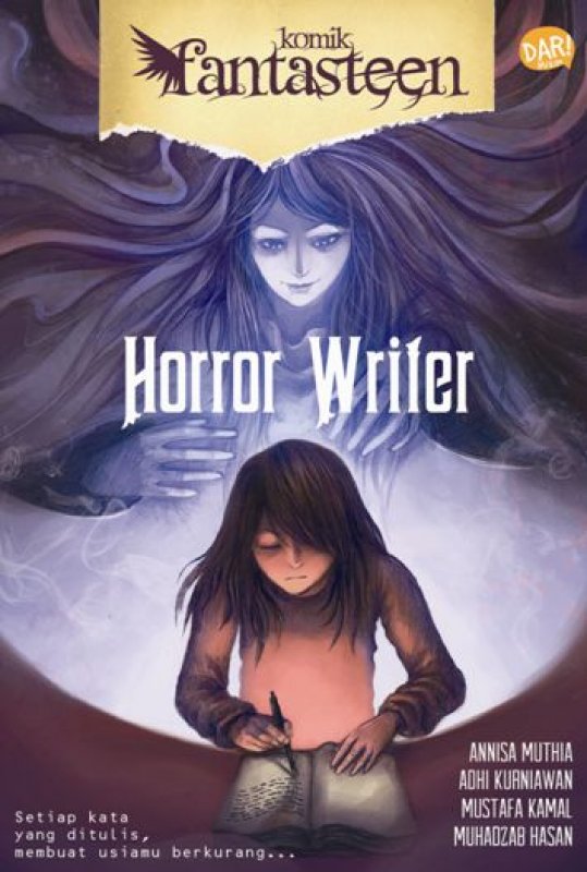 Cover Buku Komik Fantasteen#46:Horror Writer
