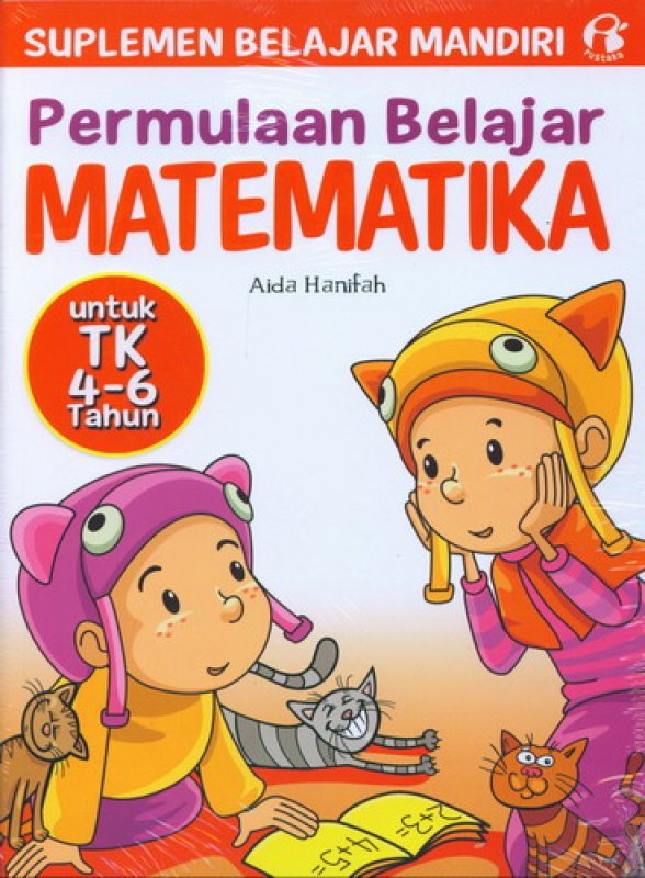 Cover Buku Permulaan Belajar MATEMATIKA untuk TK 4-6 tahun
