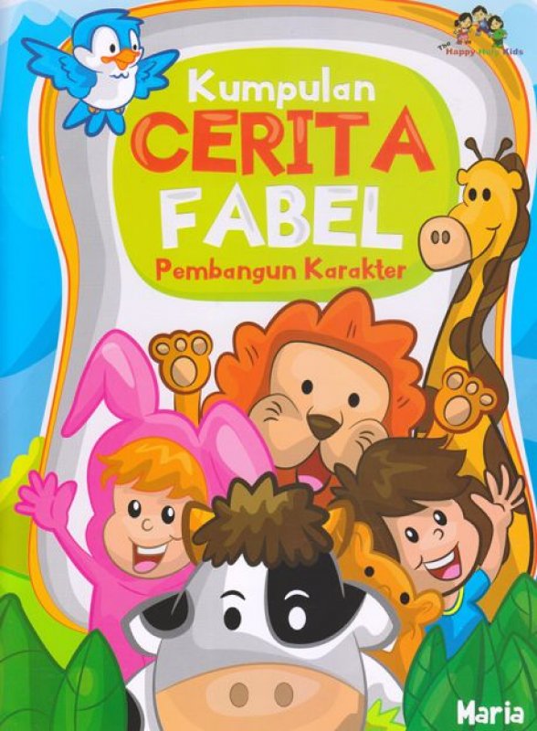 Cover Buku Kumpulan Cerita Fabel Pembangun Karakter