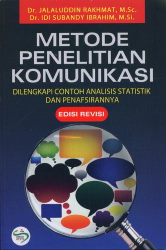 Cover Buku Metode Penelitian Komunikasi Edisi Revisi