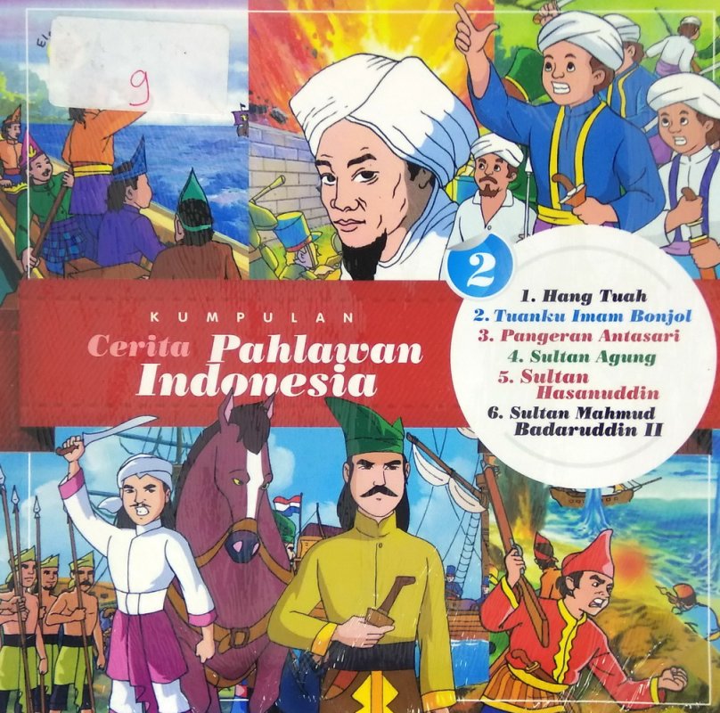 Cover Buku Kumpulan Cerita Pahlawan Indonesia Vol. 2