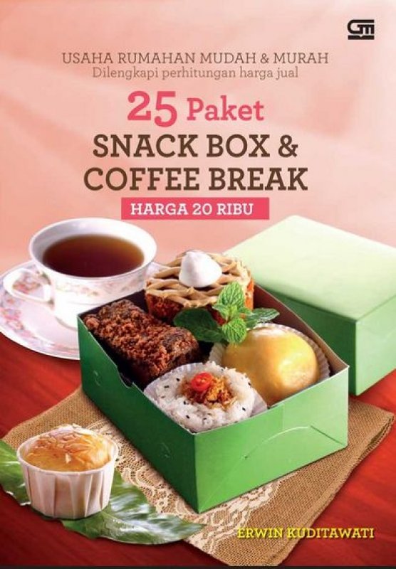 Cover Buku 25 Paket Snack Box & Coffee Break Budget 20 Ribuan