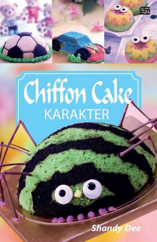 Cover Buku Chiffon Cake Karakter