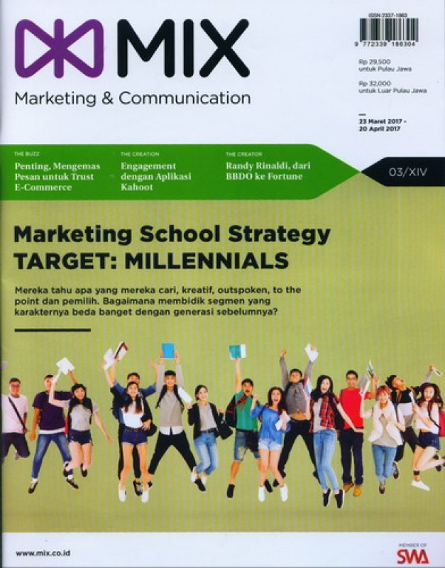 Cover Buku Majalah MIX Marketing Communications Edisi 11 | 23 Maret - 20 April 2017
