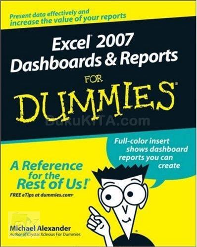 Cover Buku Excel 2007 Dashboards & Reports For Dummies