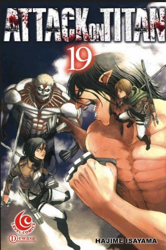 Cover Buku LC: Attack On Titan 19