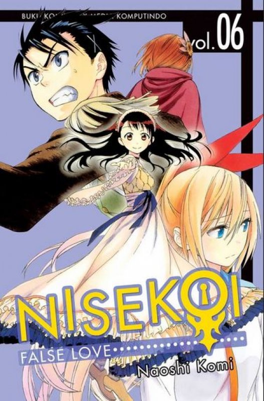 Cover Buku Nisekoi : False Love 6