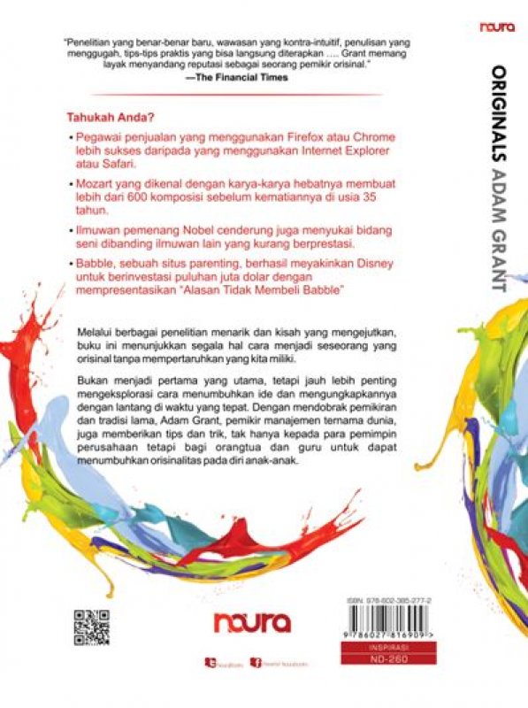 Cover Belakang Buku Originals