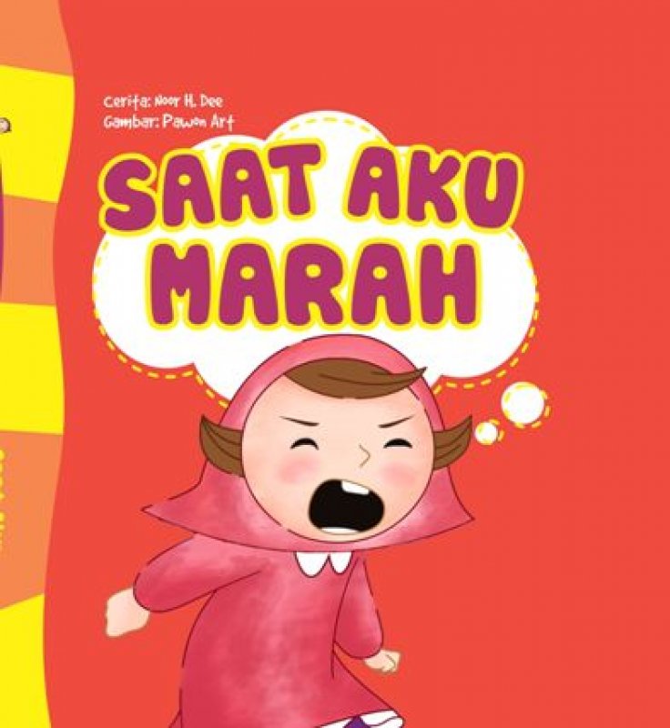 Cover Buku Seri Anak Hebat: Saat Aku Marah (Board Book)