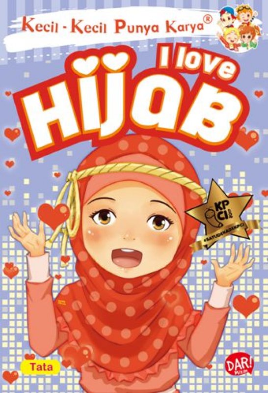 Cover Buku KKPK.I LOVE HIJAB