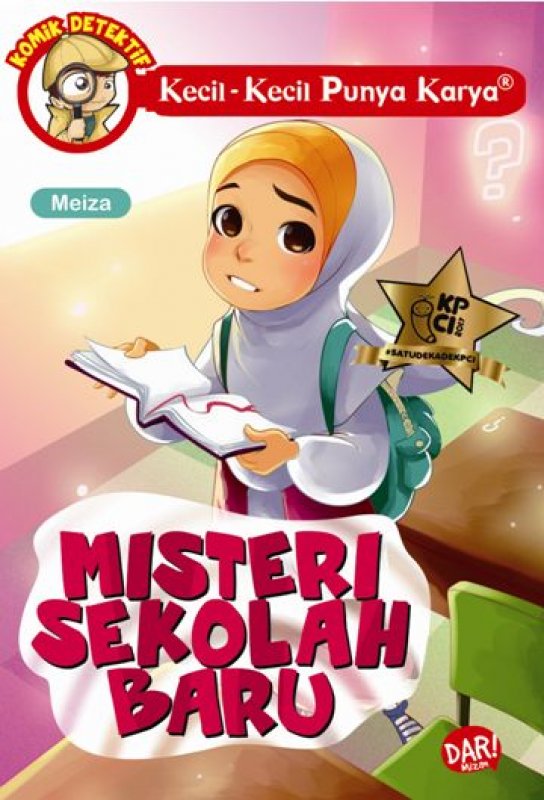 Cover Buku Komik Detektif Kkpk: Misteri Sekolah Baru (Fresh Stock)